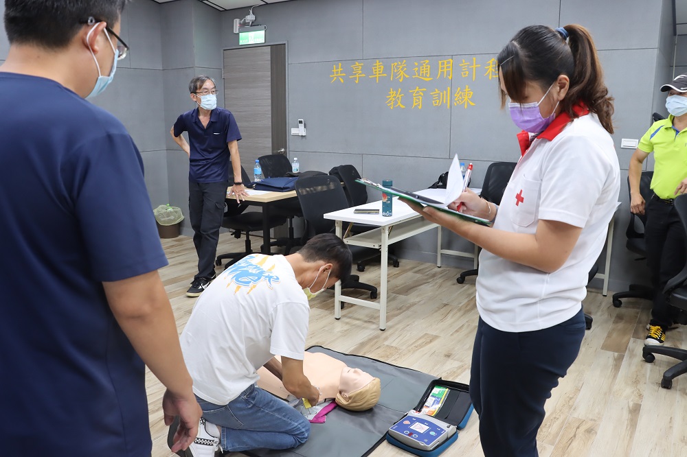 CPR及AED教育訓練